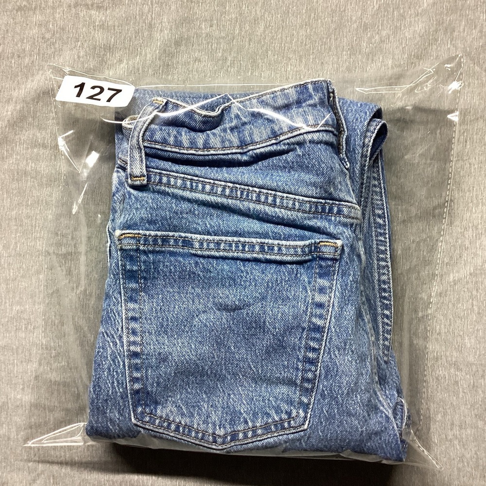 Gap Cheeky Straight Old School High Rise Women Size 0/25P Denim Jeans - Picture 14 of 14
